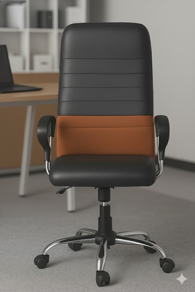 craftswell Leather Office Adjustable Arm Chair-picture-11