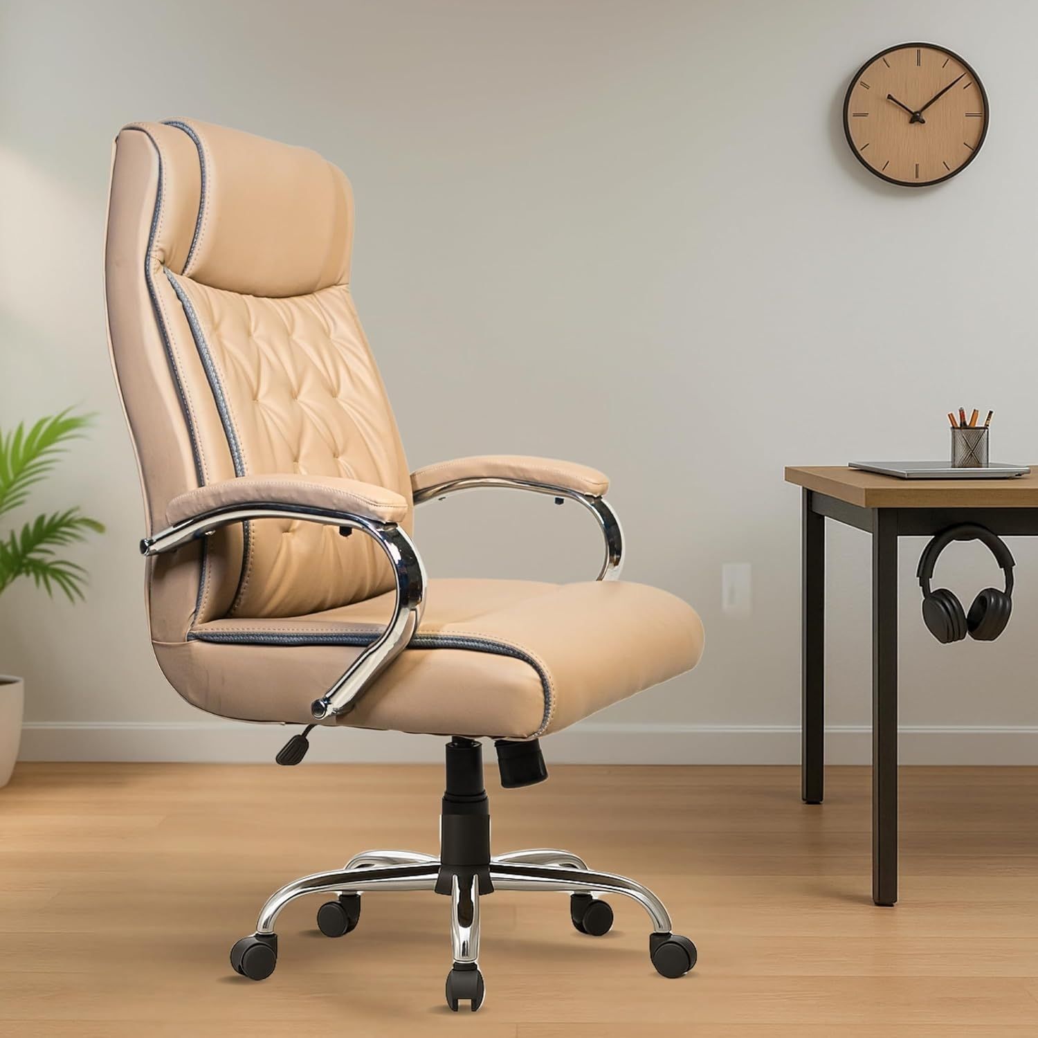 alignseats gift for comfort Synthetic, Leatherette, Synthetic Fiber, Bonded Leather Study Arm Chair-picture-32