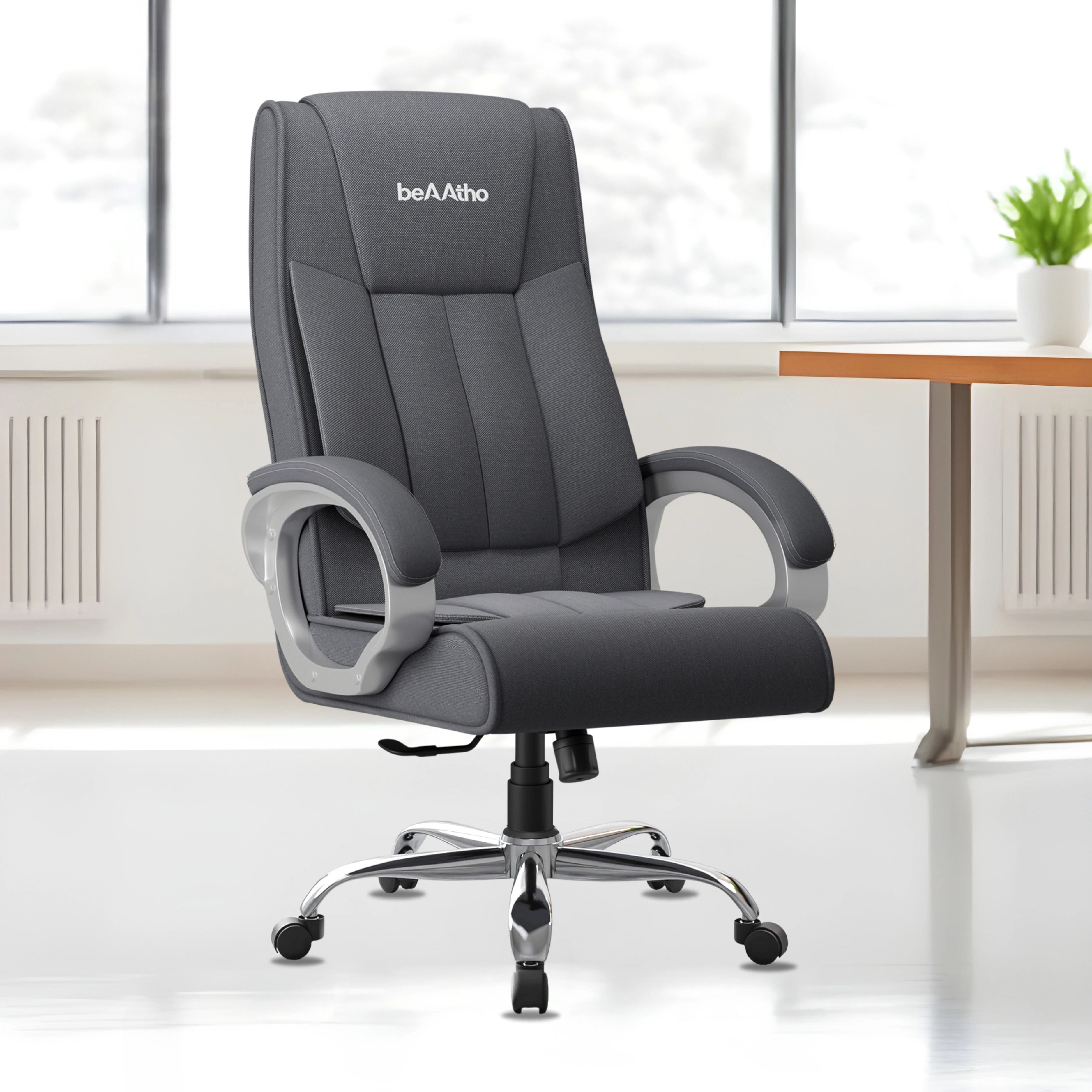 Berlin Orthopedic Boss Chair| Breathable Fabric Executive Office Chair Fabric Office Executive Chair-image-18