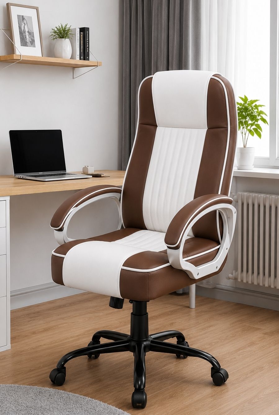 MF Ergonomic Leatherette Office Executive Chair-image-35
