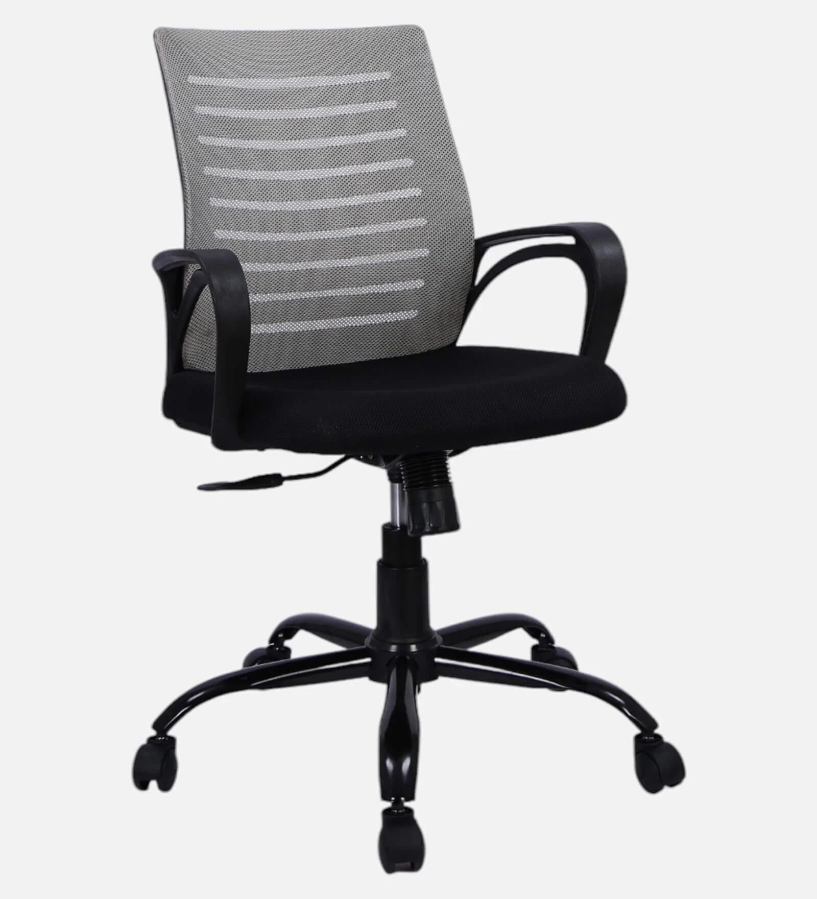 mintwud from pepperfry Yukio Mid Back Ergonomic Office Chair For All Day Comfortable Seating Mesh Office Arm Chair-picture-13