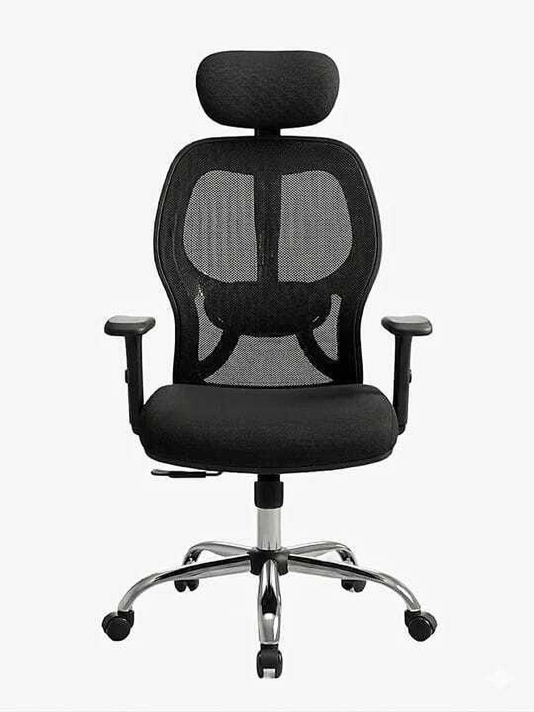 Executive Office Chair Matrix High back (Black) Mesh, Fabric, Leatherette Office Executive Chair-image-4