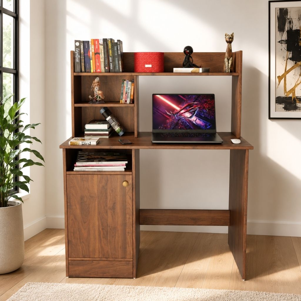 flipkart perfect homes Modern Multipurpose Study Table | Writing Desk for Home Office |Computer Table Engineered Wood Computer Desk-picture-24