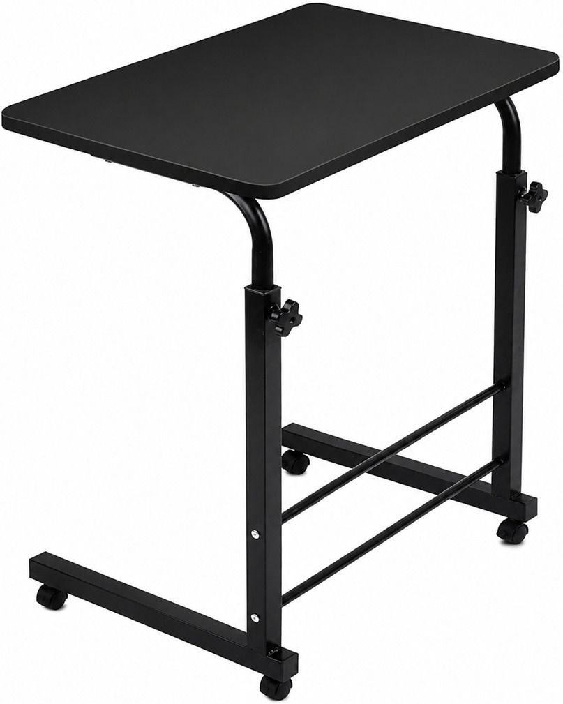 VIROVIA™ Study Table for Home Office & Bed | Wooden Laptop Desk | Mate Finish Solid Wood Multipurpose Table-image-5