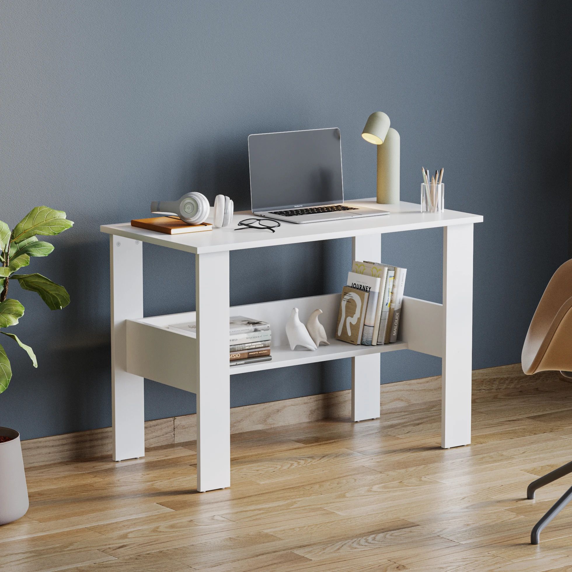 Edwin Engineered Wood Study Table-image-47