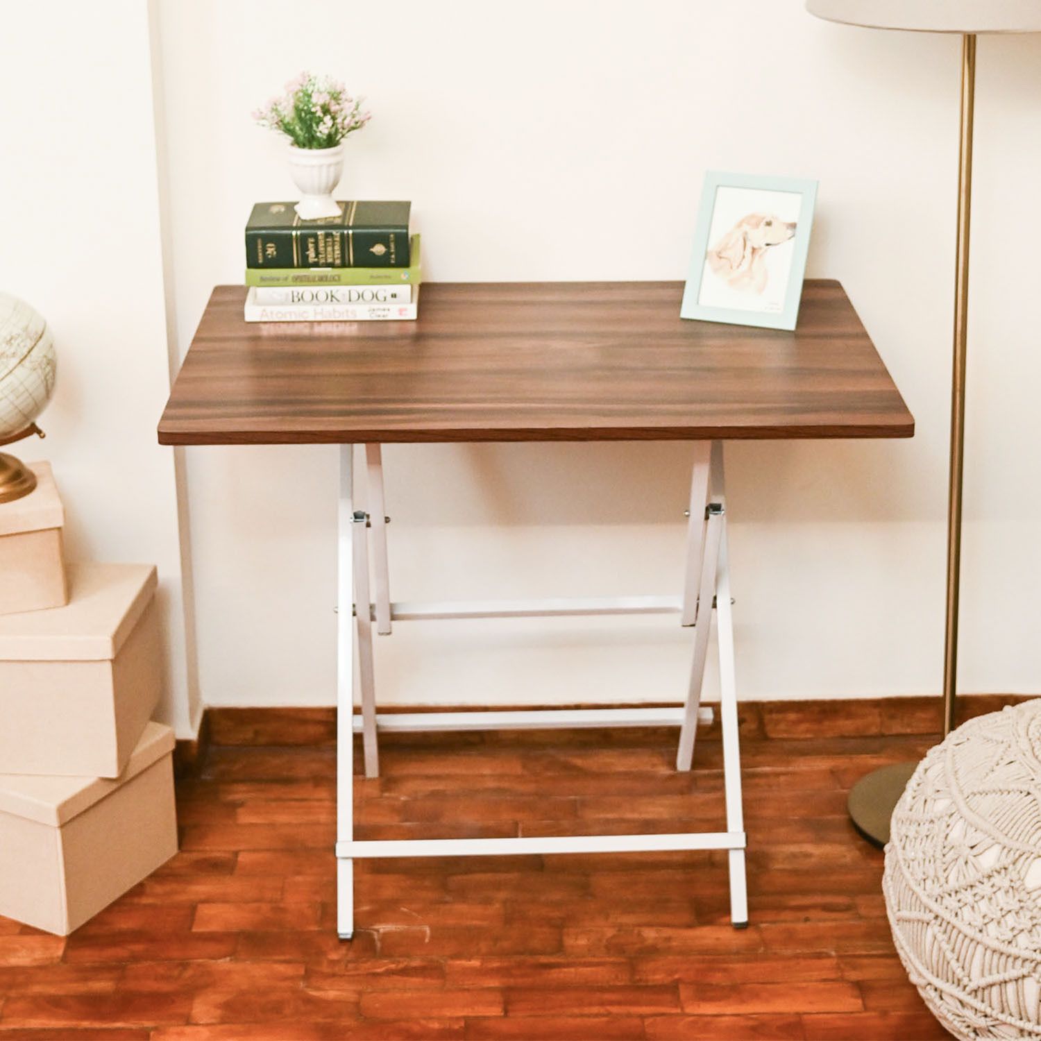 faburaa Tablista 30x18 Foldable Table for Home and Office, Computer & Laptop, Study Desk Engineered Wood Study Table-picture-27