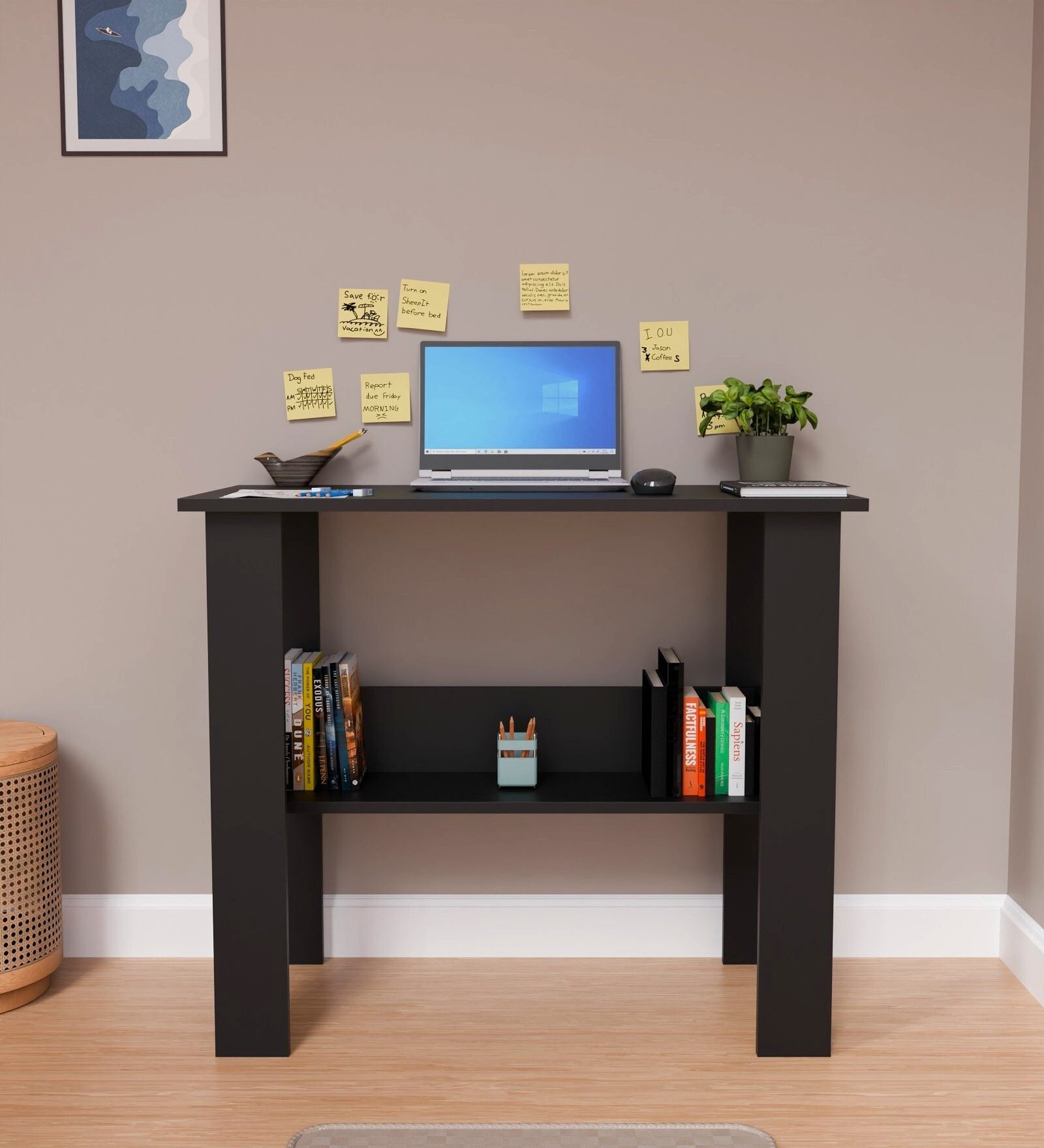 spyder craft Portable Work From Home Study Desk Engineered Wood Office Table-picture-15