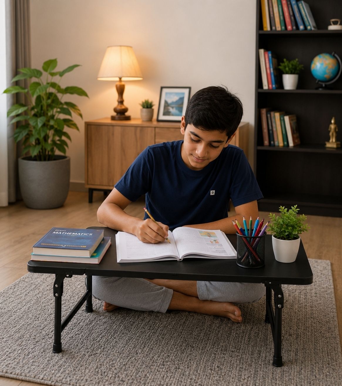 Engineered Wood Study Table-image-21