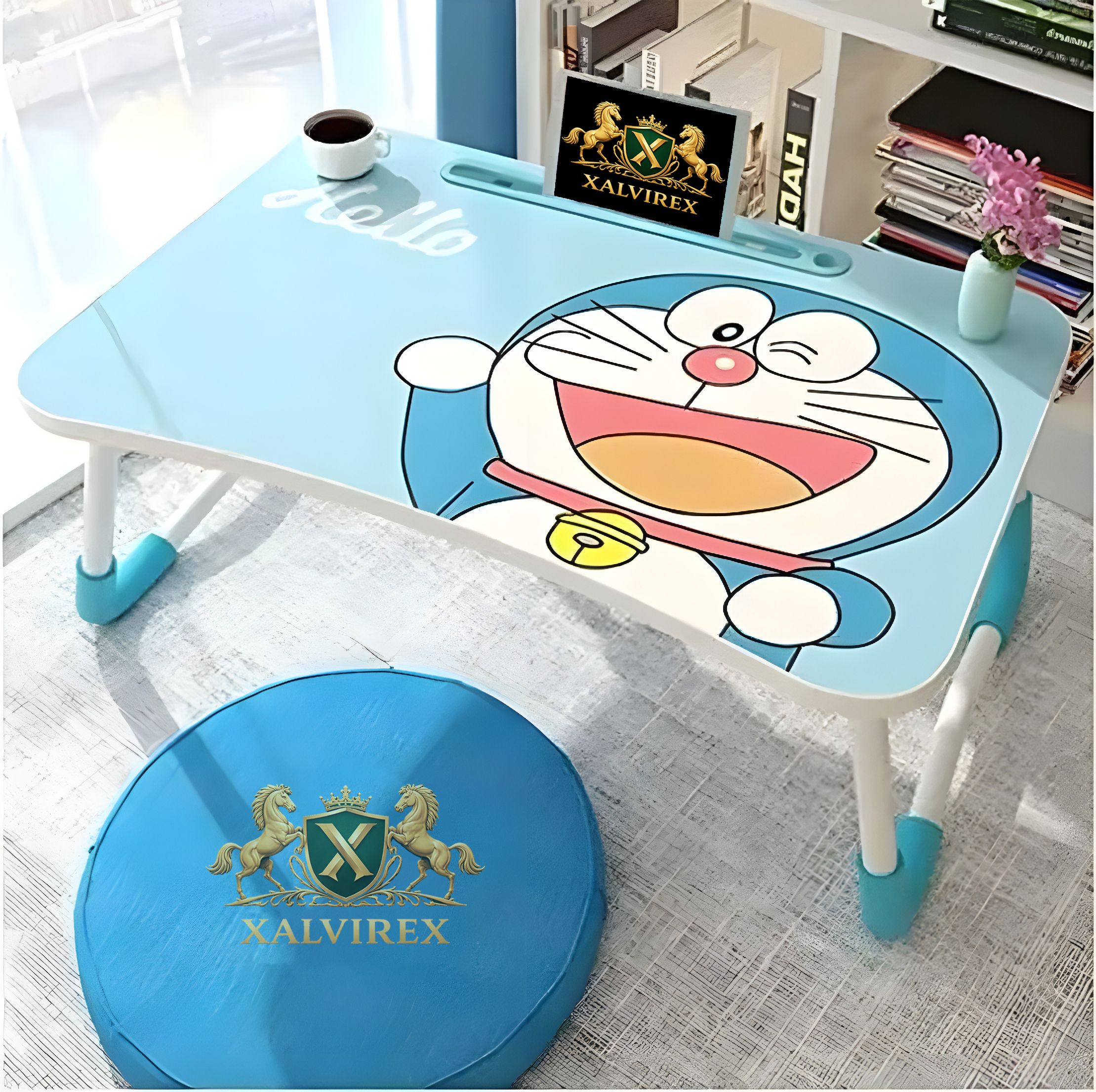 xalvirex DOREMON TABLE Wood Portable Laptop Table-picture-28