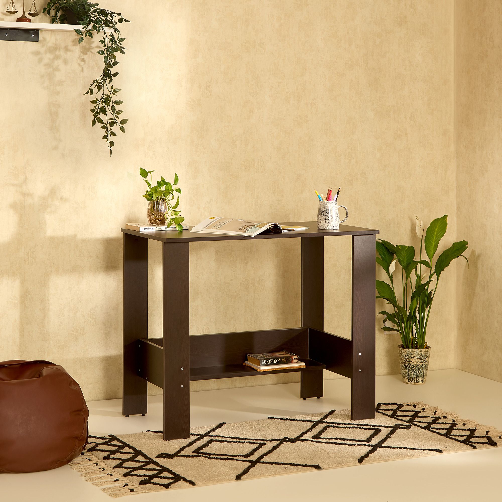 green soul Indus Study Table for Home & Office|90cm|Minimalist Laptop & PC|IS3087 Certified Engineered Wood Study Table-picture-23