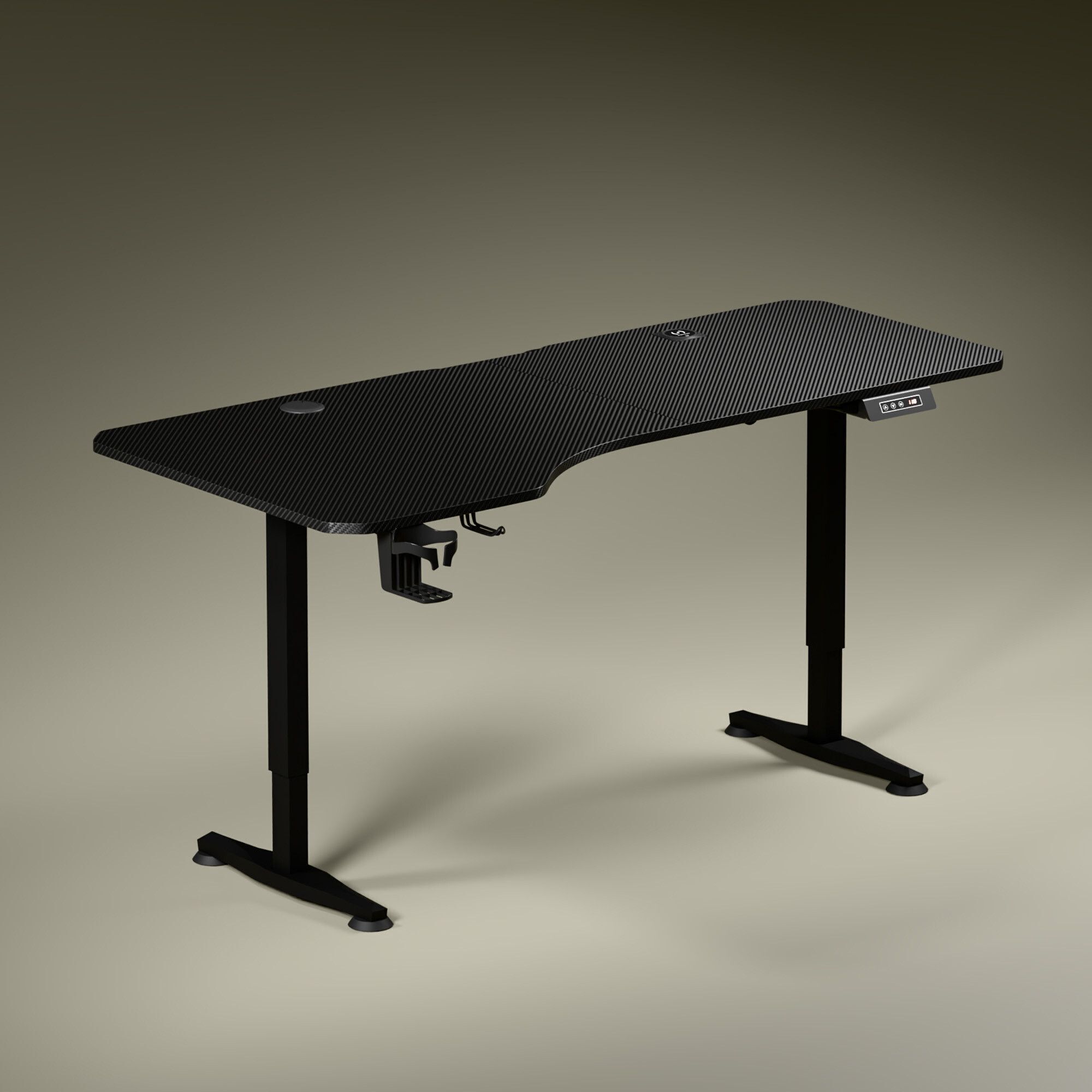 green soul Trigger 2.0 Multipurpose Electric Height Adjustable |Smart Charging | Spacious Engineered Wood Office Table-picture-26