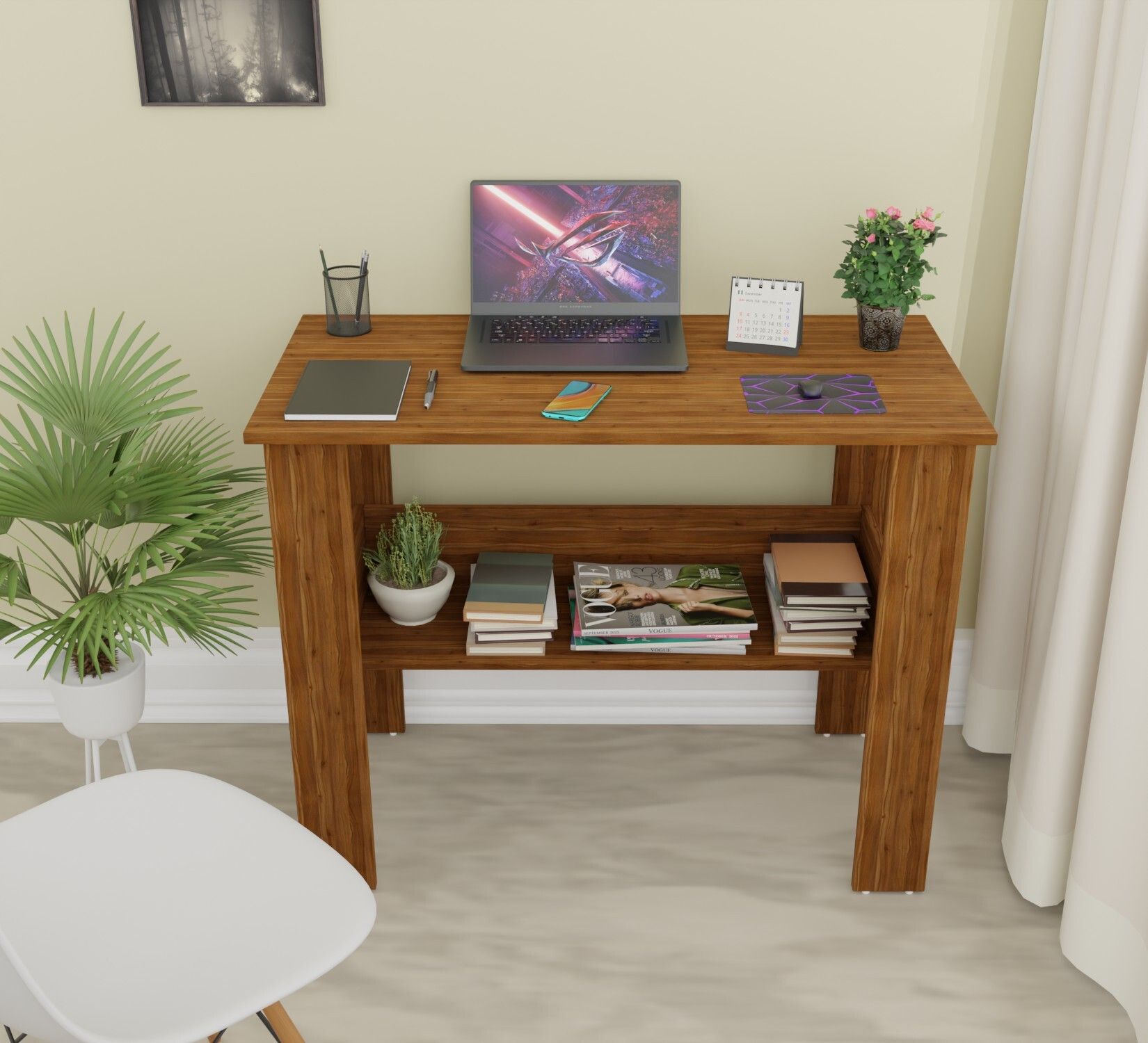 Engineered Wood Study Table-image-25