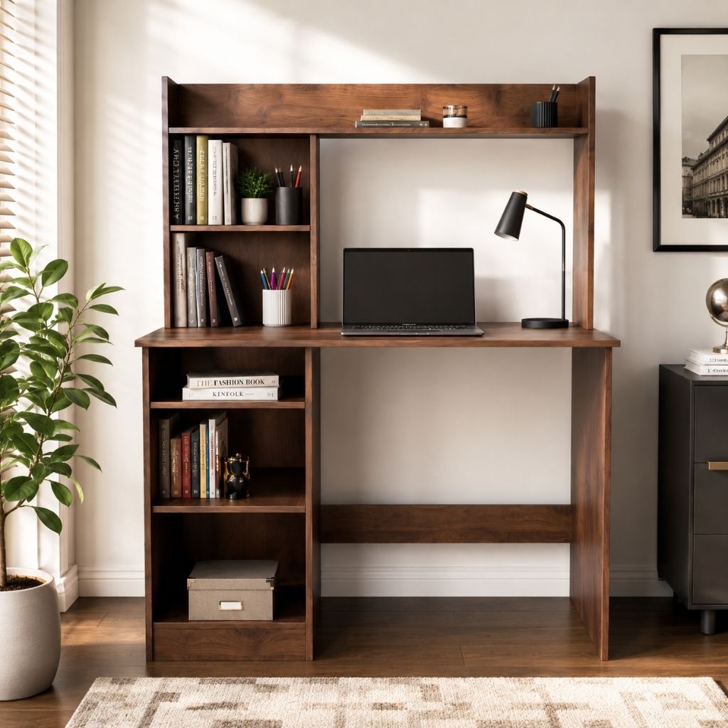 flipkart perfect homes Modern Multipurpose Study Table | Writing Desk for Home Office |Computer Table Engineered Wood Computer Desk-picture-27