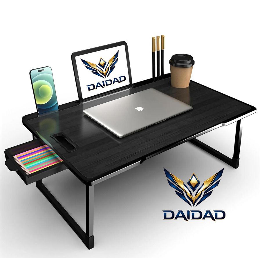vaynorx BLACK#COT Wood Portable Laptop Table-picture-26
