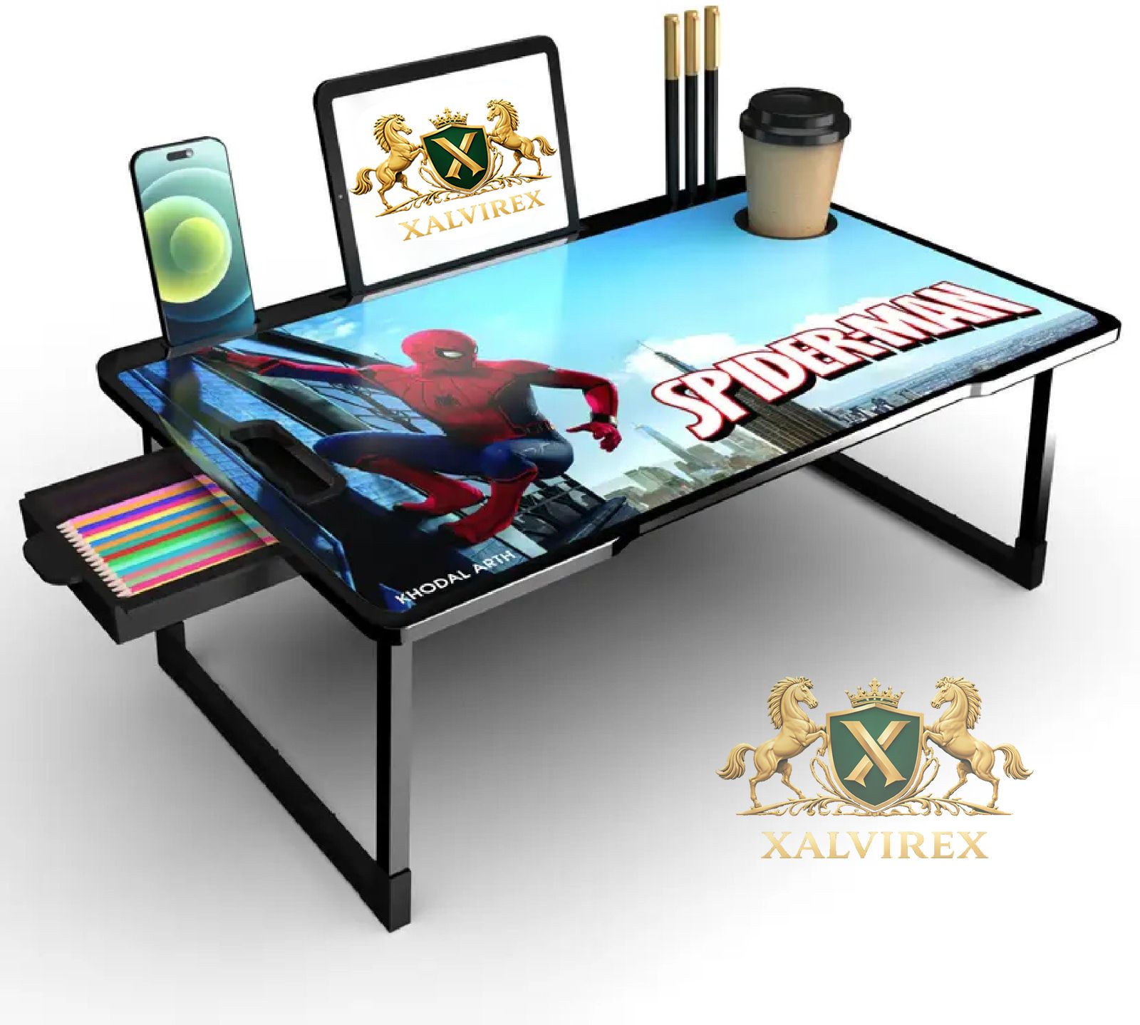 xalvirex SPIDER MAN Wood Portable Laptop Table-picture-19