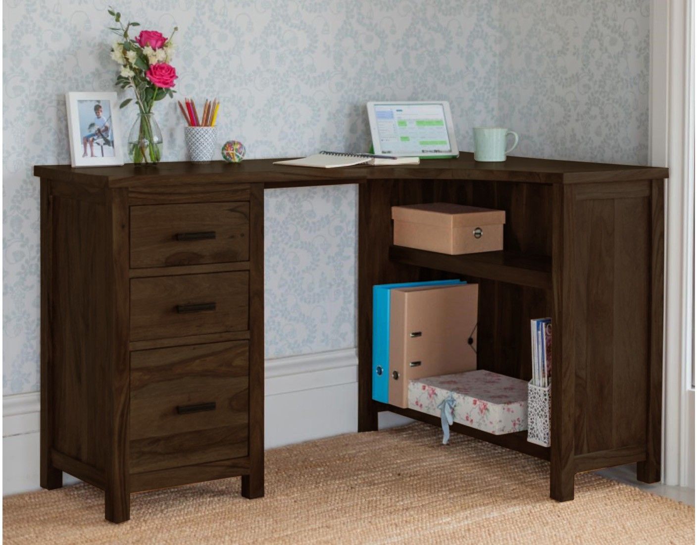 the attic Solid Wood Study Table-picture-29