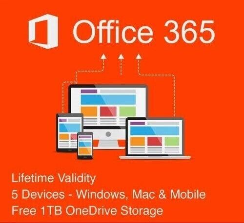 MICROSOFT Office 365 Professional Plus For 5 Users/PC (Lifetime)+5TB Onedrive Storage-picture-23