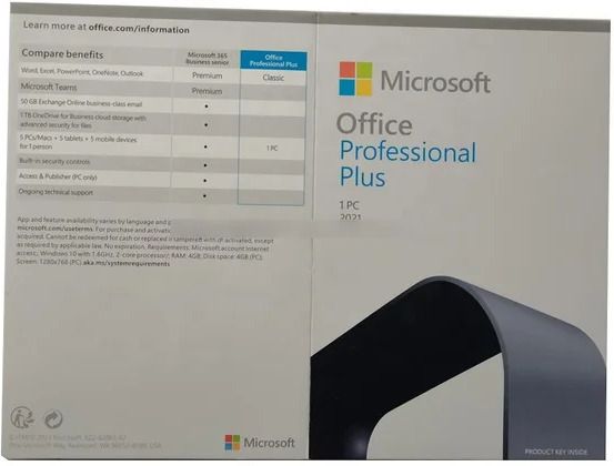 MICROSOFT Office Professional Plus 2021 (1 User, Lifetime Validity) DVD Full Retail Pack-image-37
