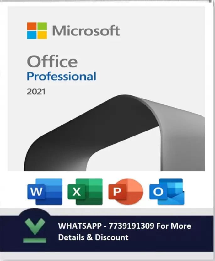 MICROSOFT Office Pro 2021 (Lifetime Validity) Activation Key Card.-picture-48