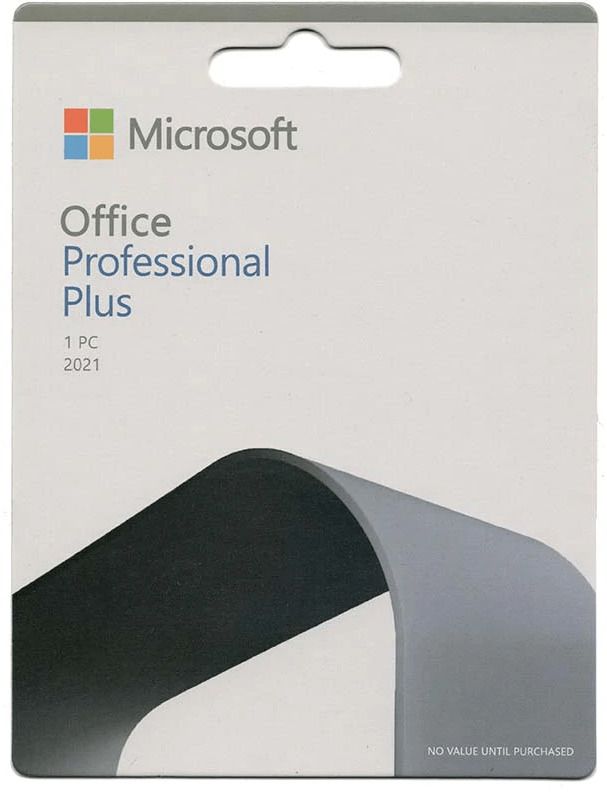 MICROSOFT Office Professional Plus 2021,One-time purchase for 1 PC License,Lifetime