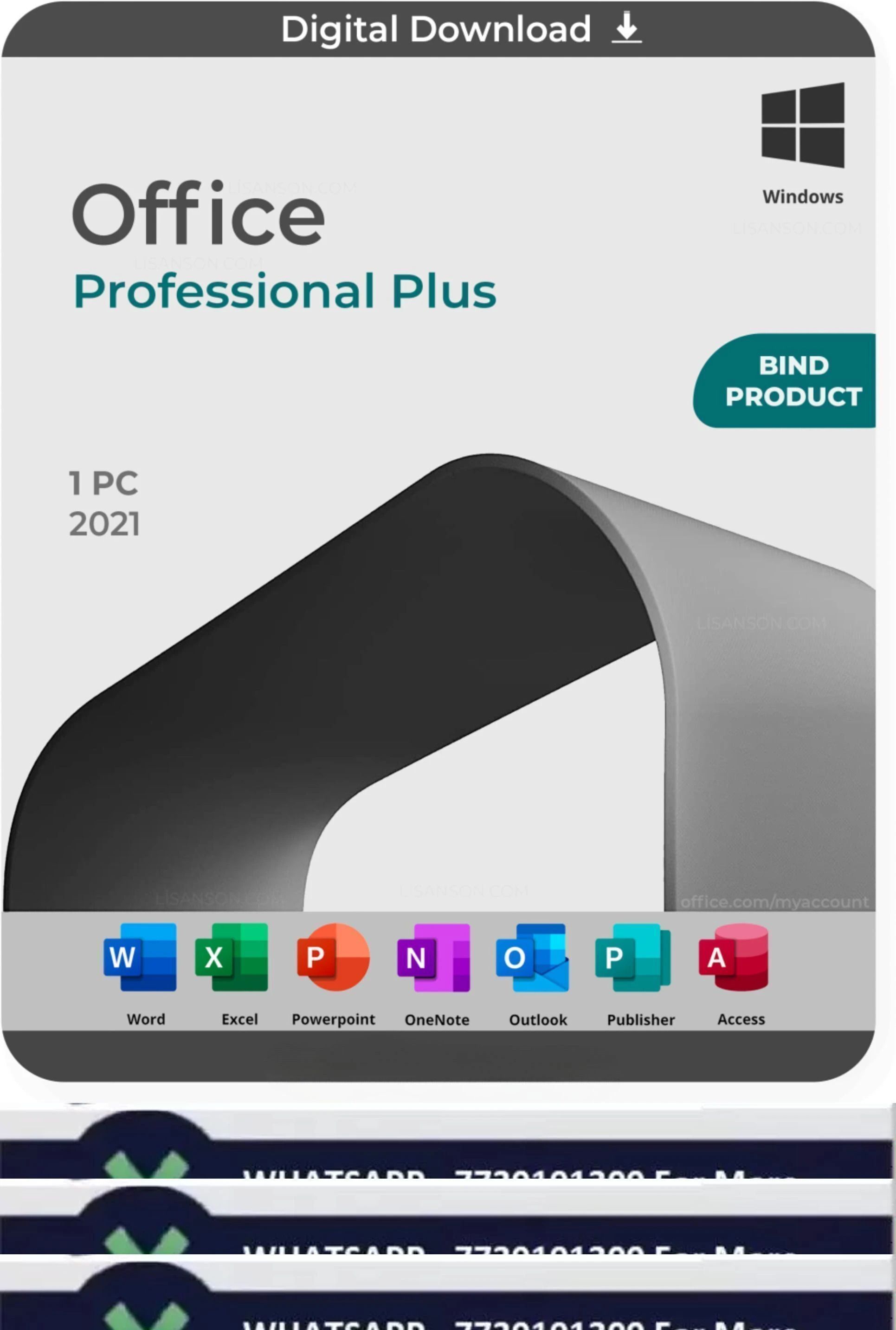 MICROSOFT Office Professional Plus 2021 (1 User, Lifetime Validity) One-Time Purchase-image-33