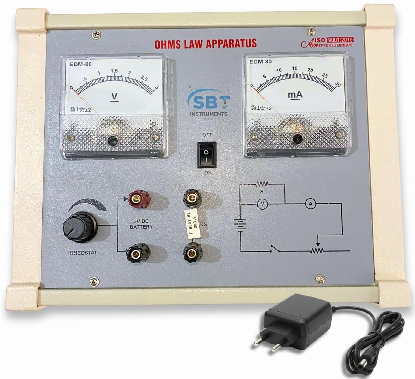 sbt EduLab Ohm’s Law Demonstration Apparatus Series Ohmmeter-picture-10