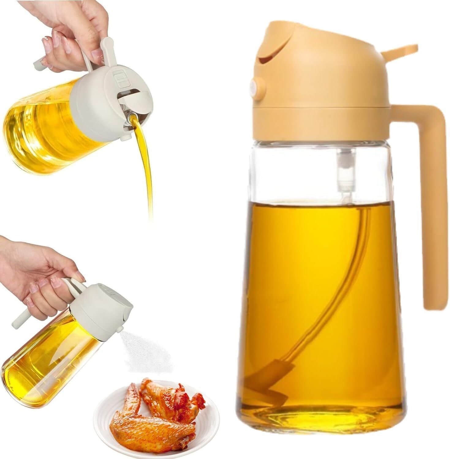 gabani fashion 550 ml Cooking Oil Sprayer-picture-13