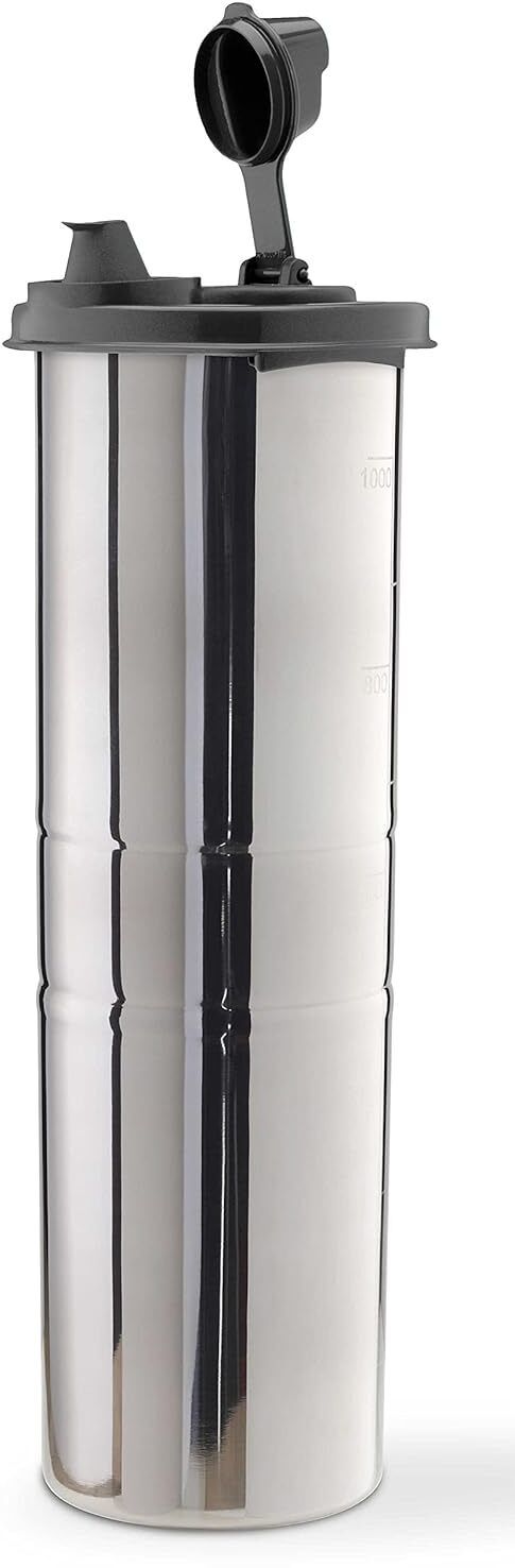 1100 ml Stainless Steel Cooking Oil Cap Bottle for Kitchen Ghee Vinegar Container Cooking Oil Dispenser-image-46