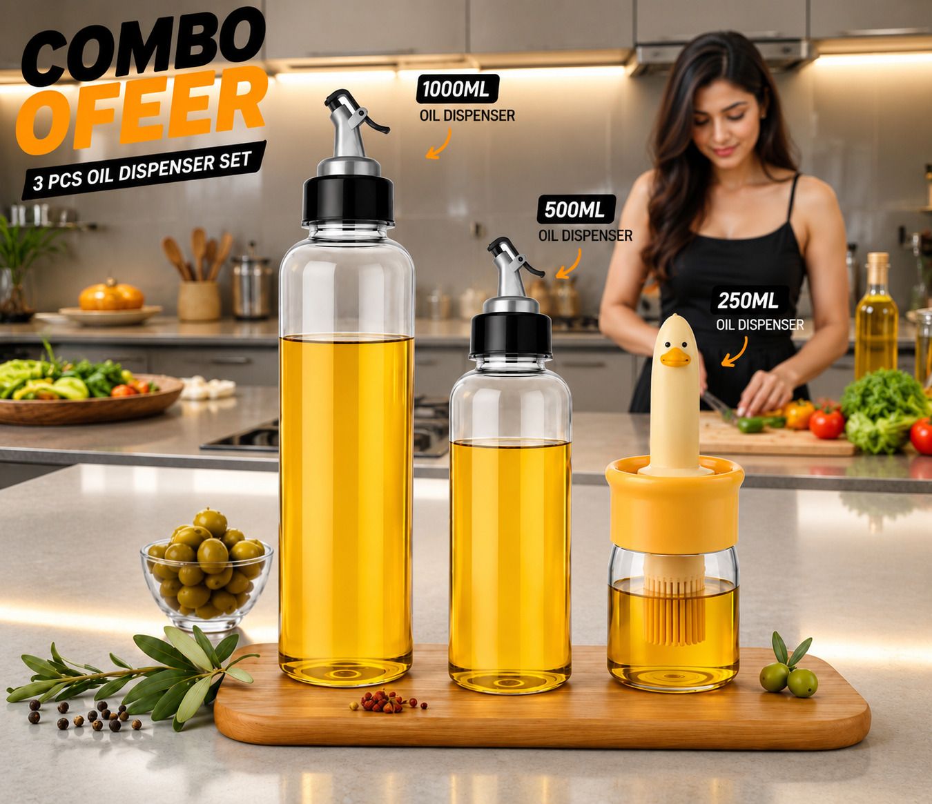 1000 ml Cooking Oil Dispenser Set-image-43
