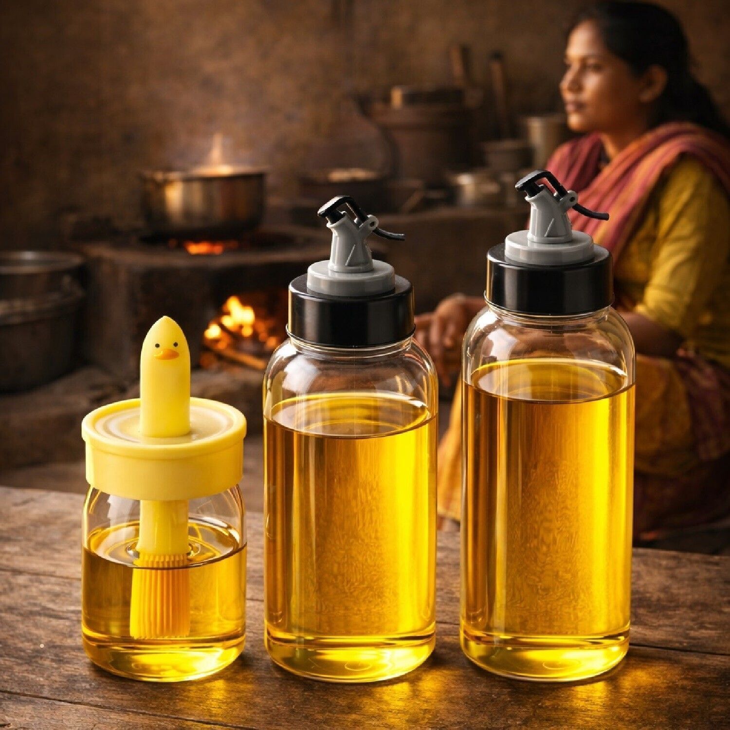 pgen 1700 ml Cooking Oil Dispenser Set-picture-5