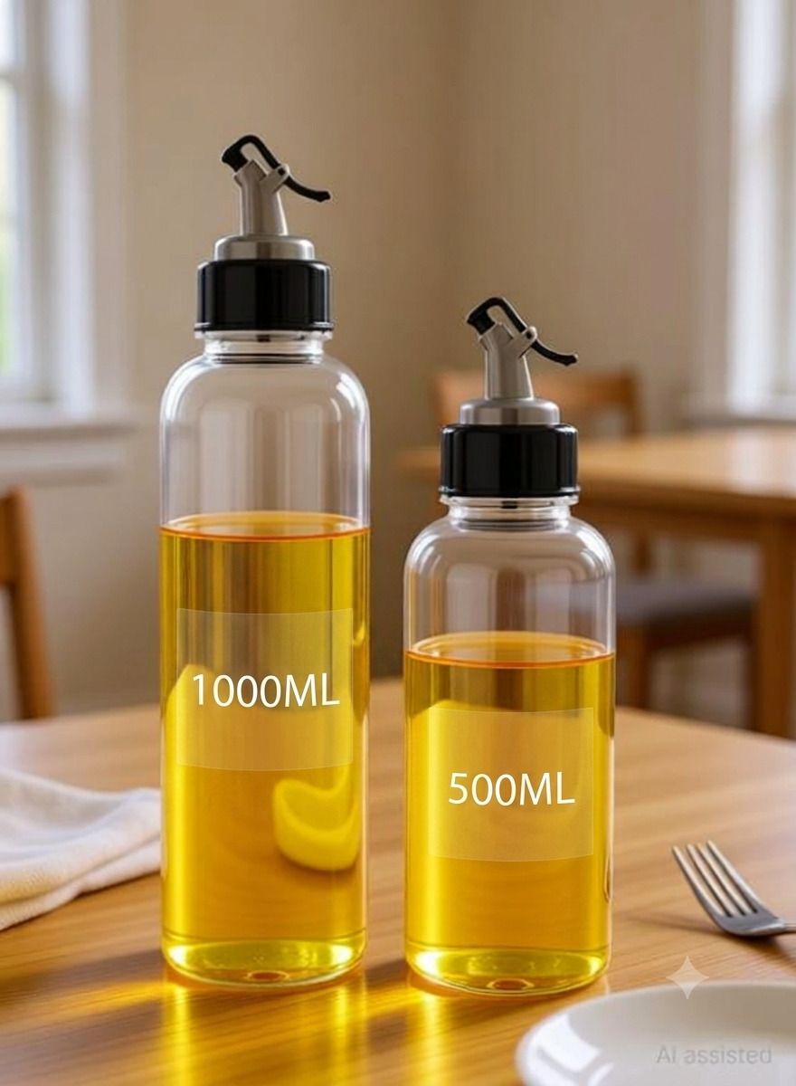 1000 ml, 500 ml Cooking Oil Dispenser Set-image-31