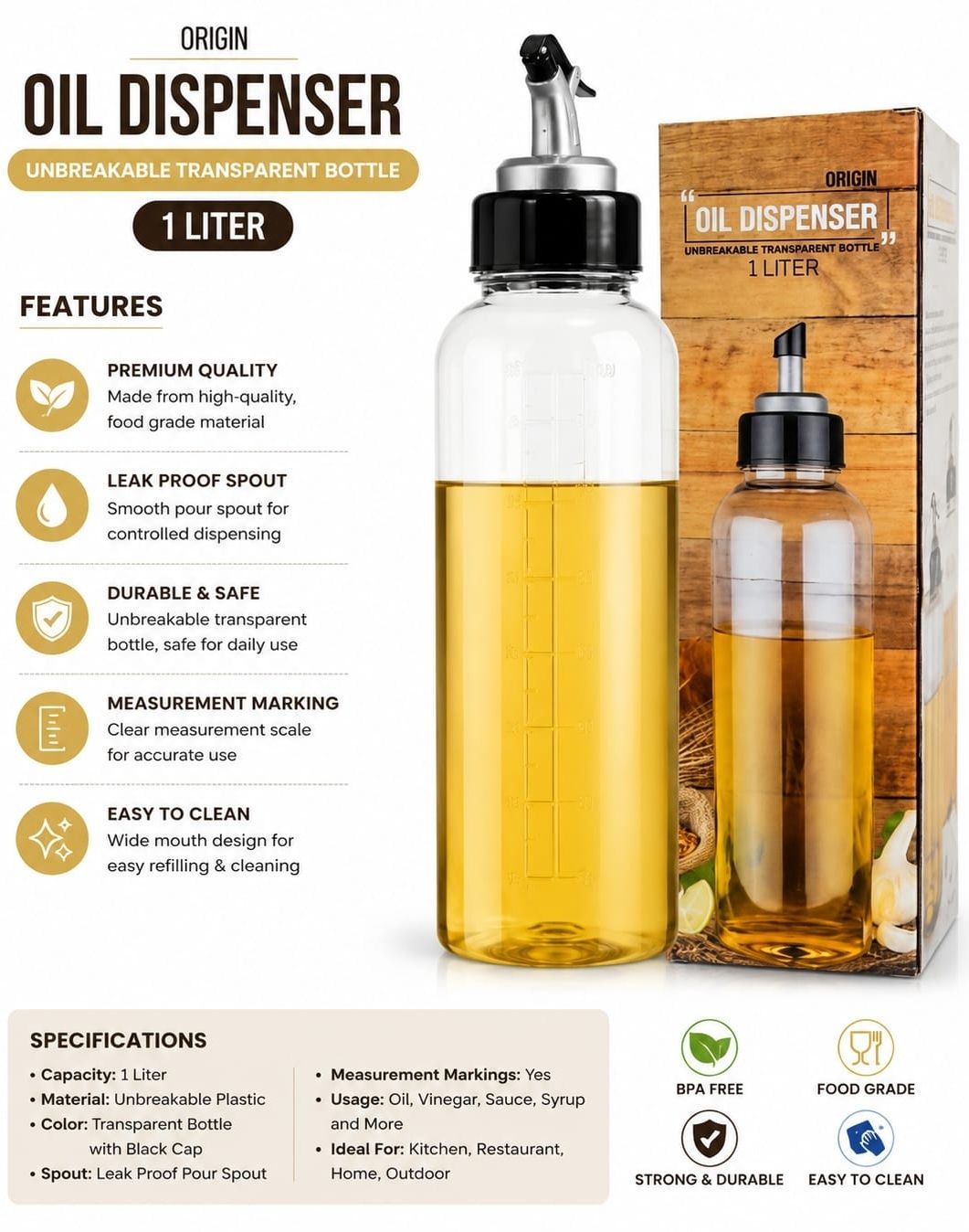 1000 ml Cooking Oil Dispenser-image-38