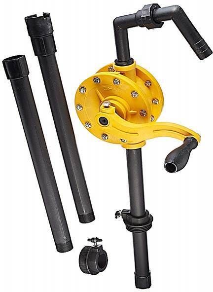 Plastic Rotary Chemical Pump I Suitable For : 50-205 Litre Drum I Manual Pump-image-10
