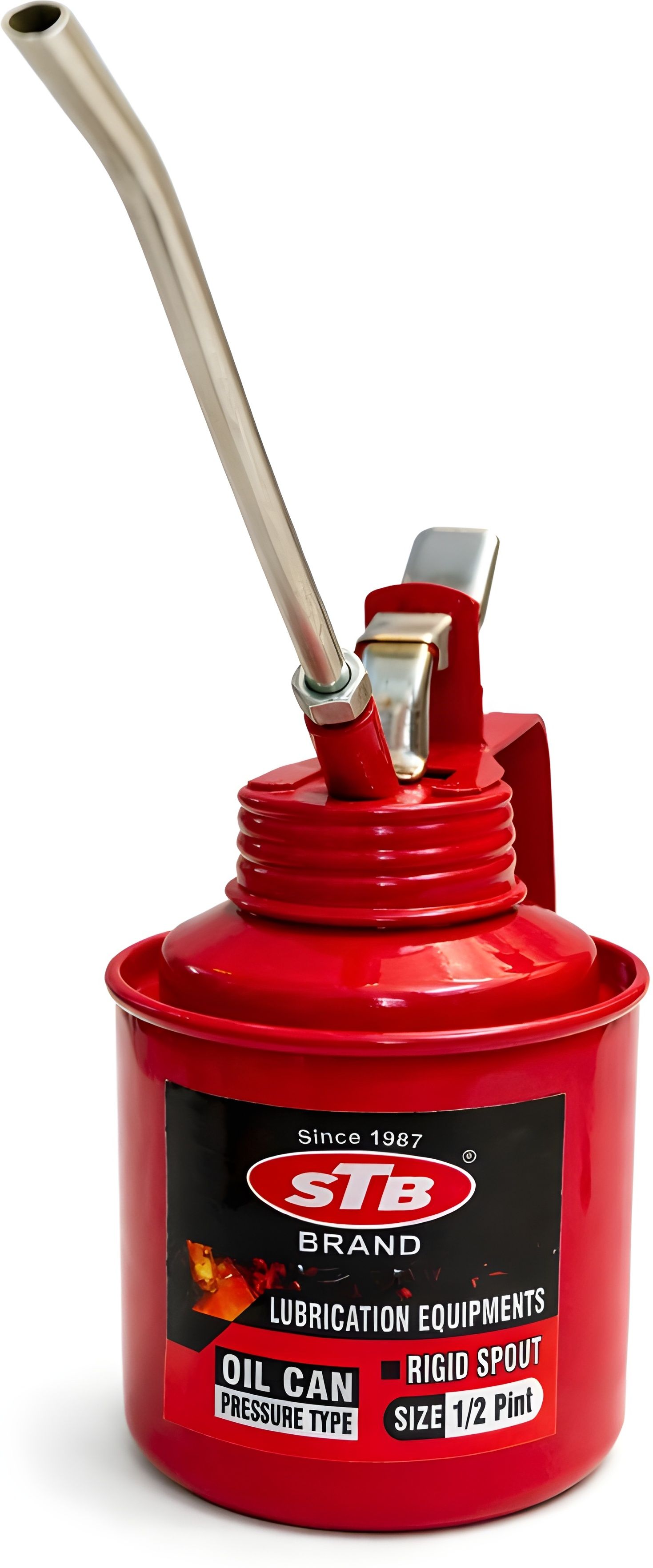 Oil Can &Grease Gun Lubrication Tool Full Heavy Rigid Spout 1/2 Manual(Big Size) Manual Dispenser-image-26
