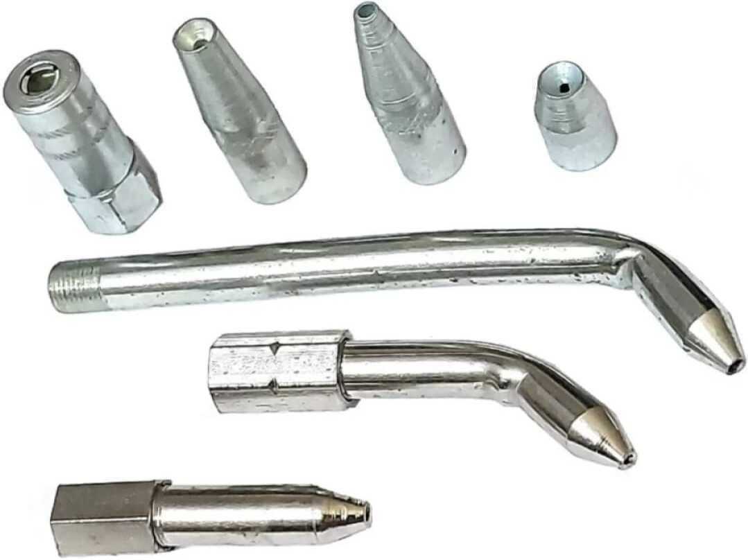 GREASE GUN NOZZLE SET FOR MULTI PURPOSE USE 7PCS ACCESSORY SET Manual Sprayer