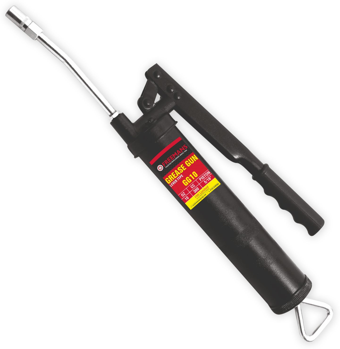 GG10 Heavy Duty Lever Type Grease Gun with 5/16" Piston Manual Pump