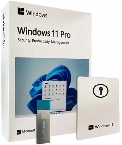 MICROSOFT Windows 11 Professional Box Retail FPP Pack USB 3.0 - Lifetime Validity (1 User) 64/32 Bit-image-20