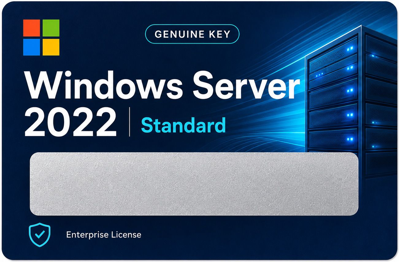 Gamework WS2022STD-GEN06 Standard Genuine Key physical delivery x32 x64 Operating System License-picture-15