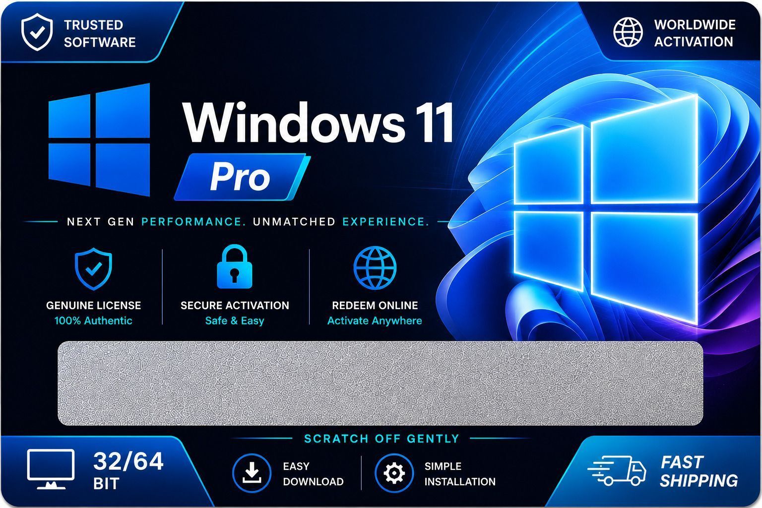 Gamework Windows 11 Pro Professional License Key Standard Edition x32 x64 Operating System License-picture-18