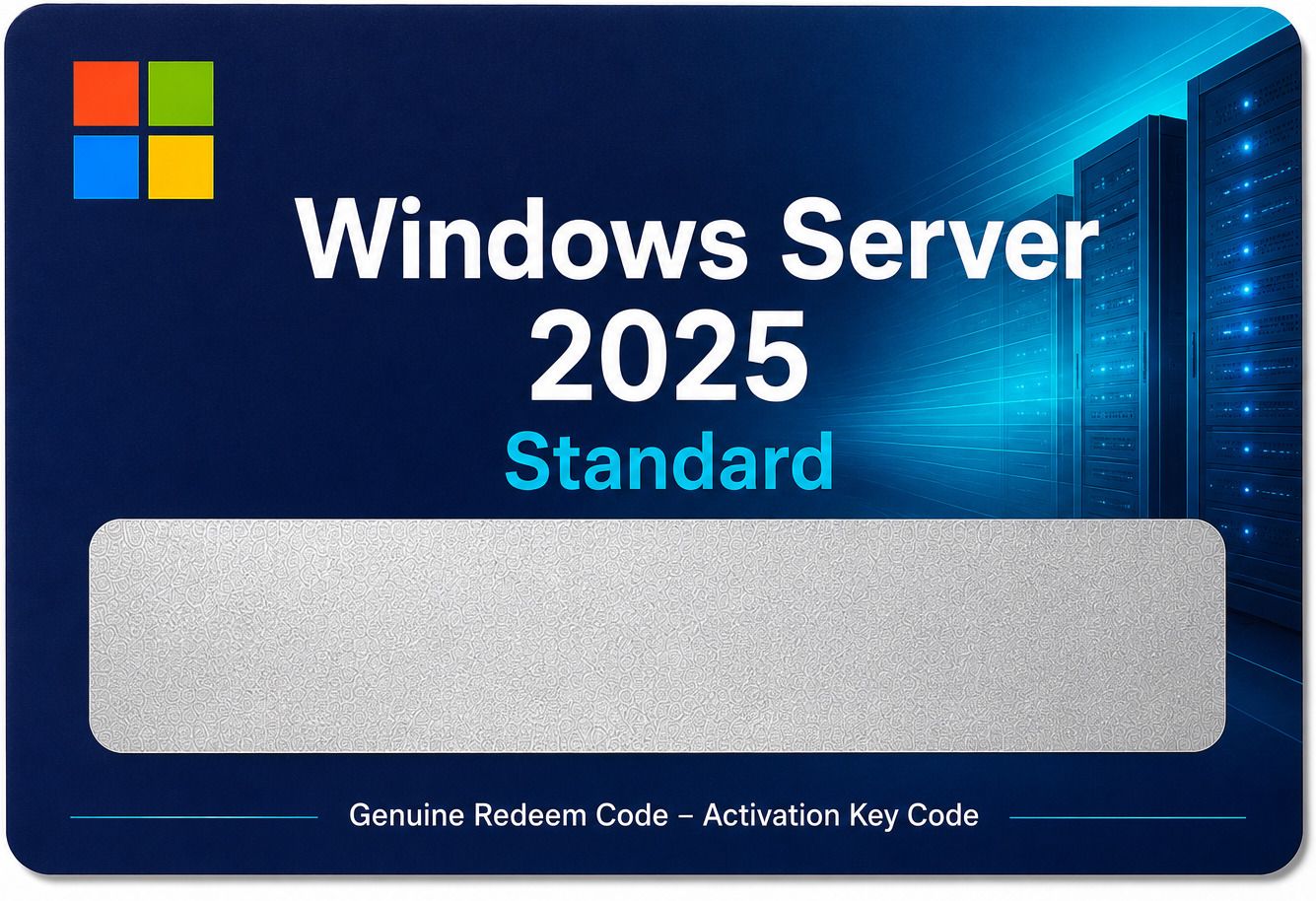 Gamework WS2025STD-REDEEM02 Standard License Key Card Edition Physical delivery only x32 x64 Operating System License-picture-36