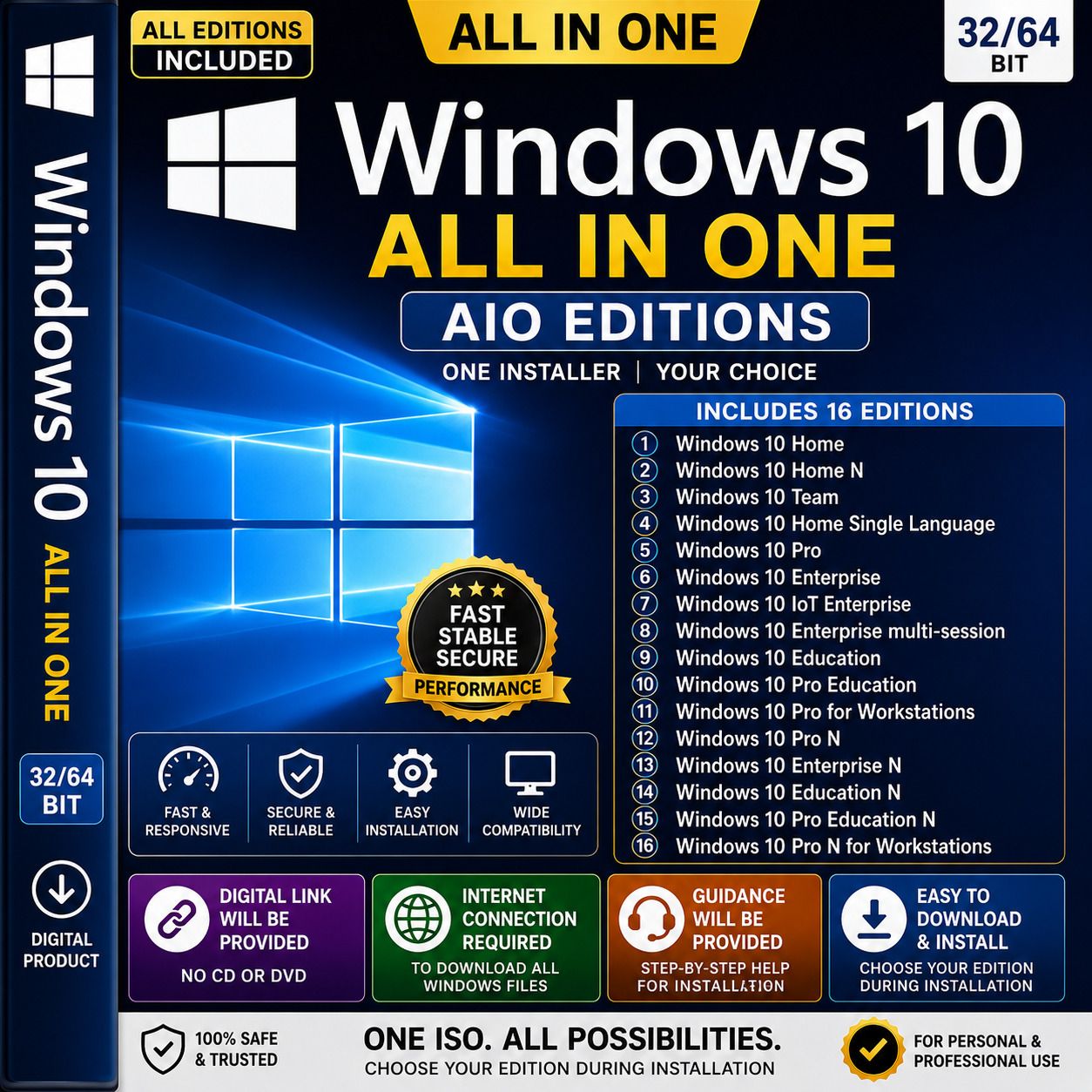 Gurpreet Nutrition Windows 10 AIO All Editions | Bootable ISO | Lifetime Use Enterprise 32-Bit, 64-bit-image-29