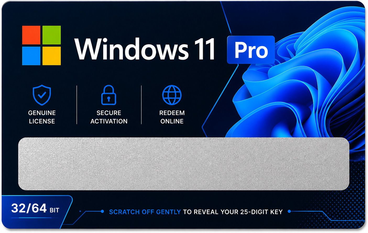 Gamework Win11Pro-ACTKEY39 Professional Activation Key Card Edition x32 x64 Operating System License-picture-28