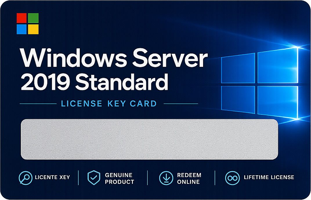 Gamework WS2019STD-LIC07 Windows Server 2019 Standard License Key Card Physical Delivery Redeem Code x32 x64 Operating System License-image-2