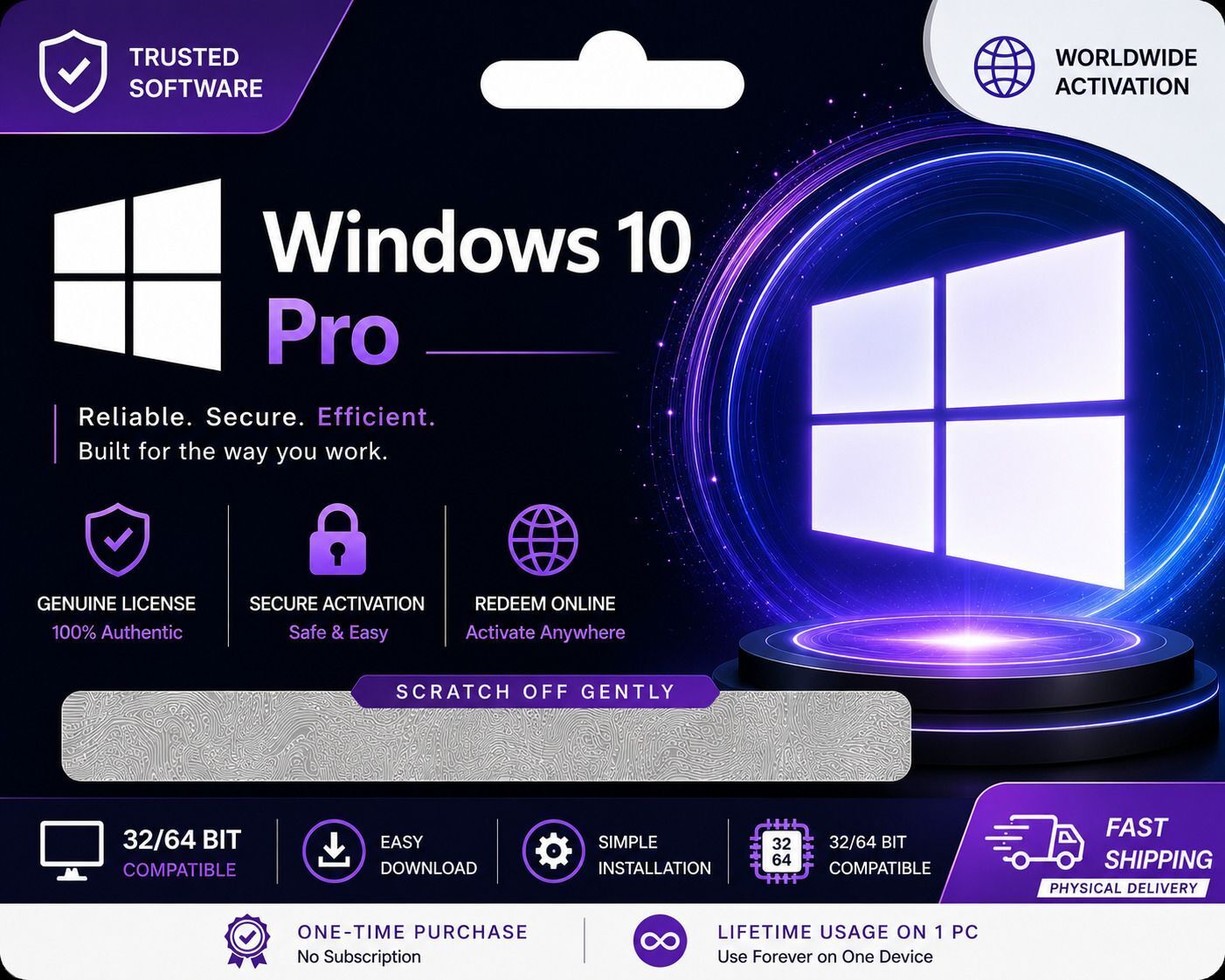 Gamework Windows Server 2025 Standard – Product Key – Genuine License Key Standard Edition x32 x64 Operating System License-image-15