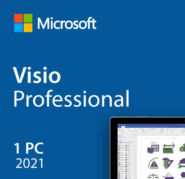MICROSOFT Visio 2021 Lifetime Professional 32/64 Bit-picture-29