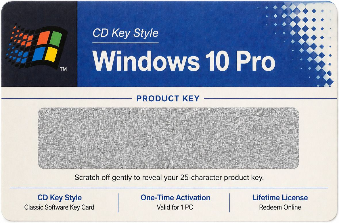 Gamework Windows 10 Pro License Key - Windows 10 Pro Redeem Code Windows 10 Professional - Key Card Physical Delivery x32 x64 Operating System License-picture-11