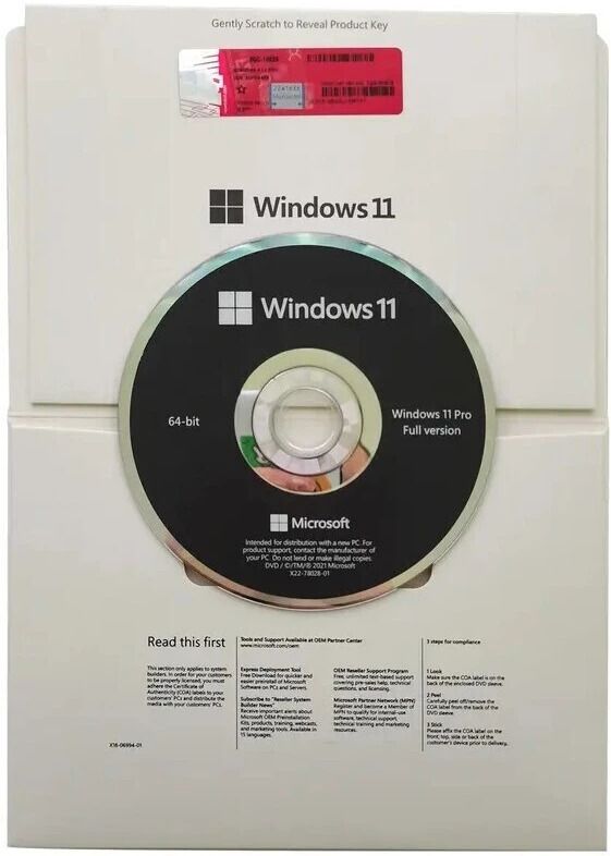 MICROSOFT Windows 11 Pro (1 User, Lifetime Validity) DVD Pack OEM Latest 64/32 Bit-image-45