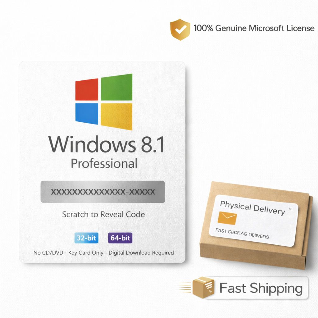 Gamework Microsoft Windows 8.1 Professional License Windows 8.1 Professional Operating System x32 x64-picture-30
