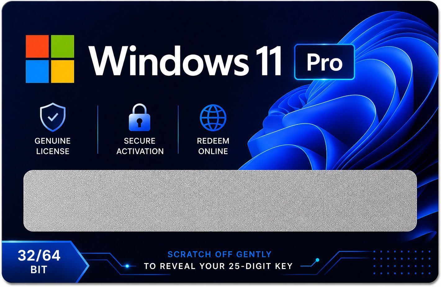 Gamework Windows 11 Pro Professional License Key – Activation Product Key Standard Physical delivery only Edition x32 x64 Operating System License-picture-19