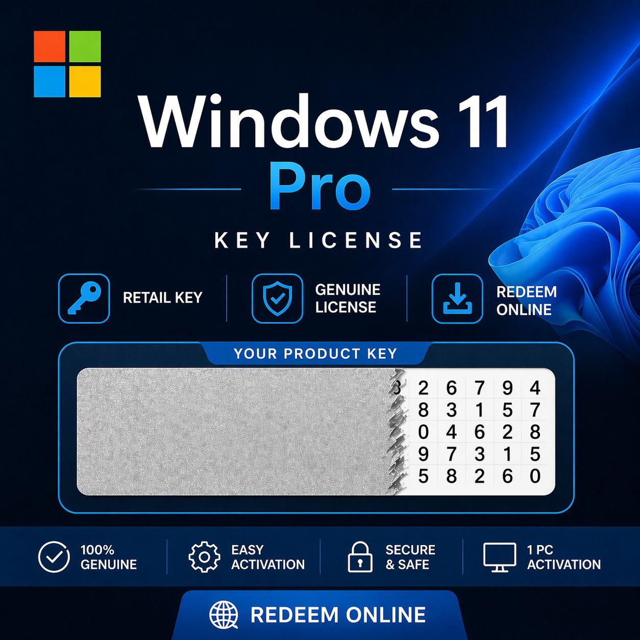 Gamework Windows 11 Pro Key – Retail Key Windows 11 Professional Operating System x32 x64-picture-15